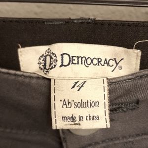 Grey ankle skimmer Democracy jegging